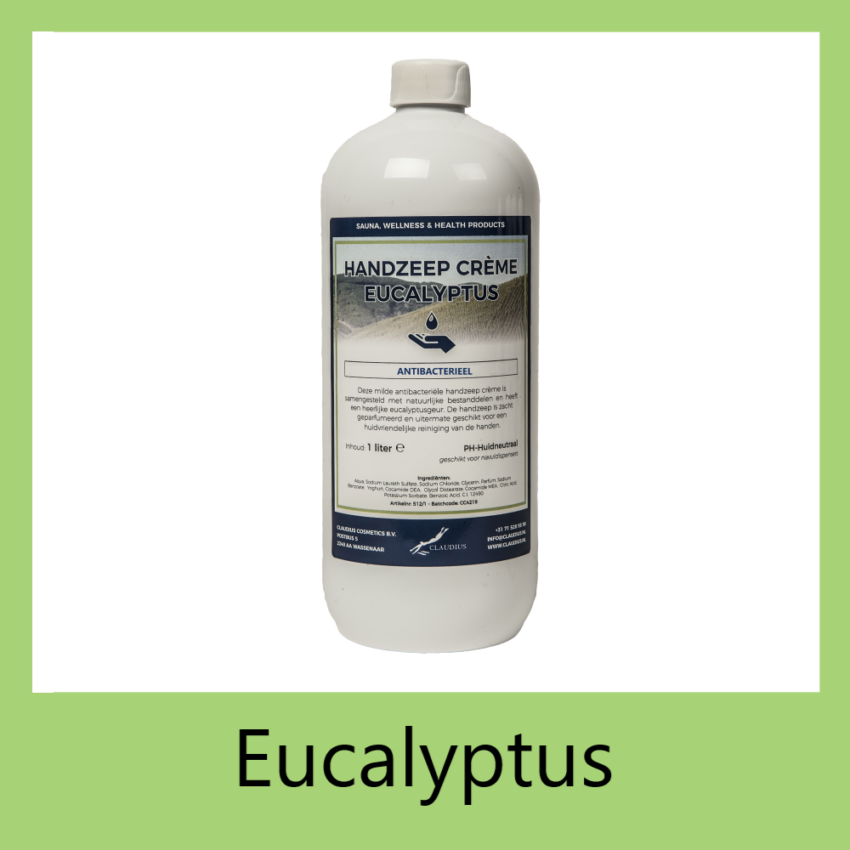 Handzeep Eucalyptus 1 liter met dop