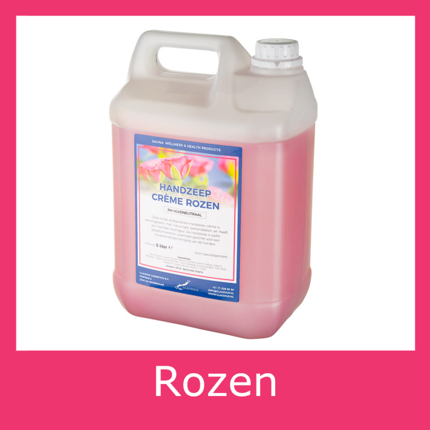 Handzeep Rozen 5 liter