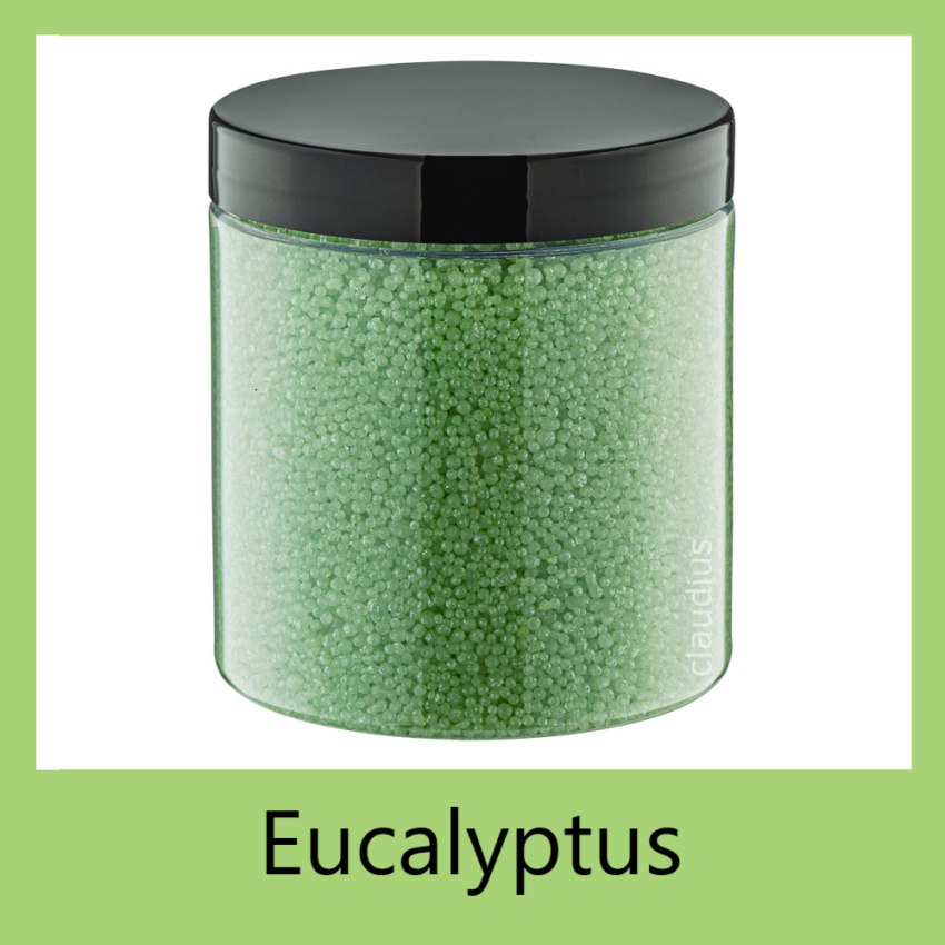 Badkaviaar 200 gram eucalyptus zwarte deksel