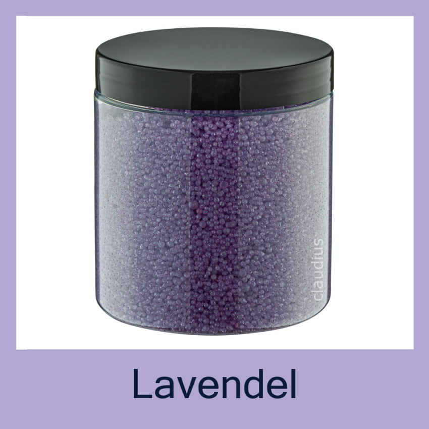 Badkaviaar 200 gram lavendel zwarte deksel