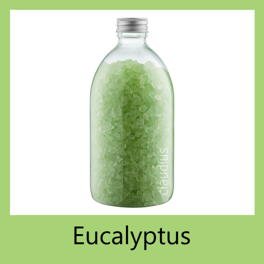 Badzout Eucalyptus 650 fles zonder etiket