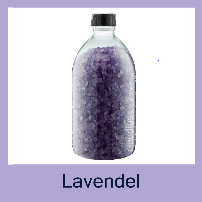Badzout Lavendel 600 zwart