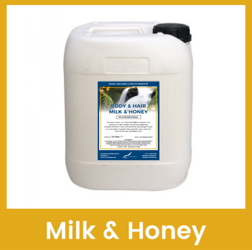 Body-en-Hair Milk-en-Honey 10 liter