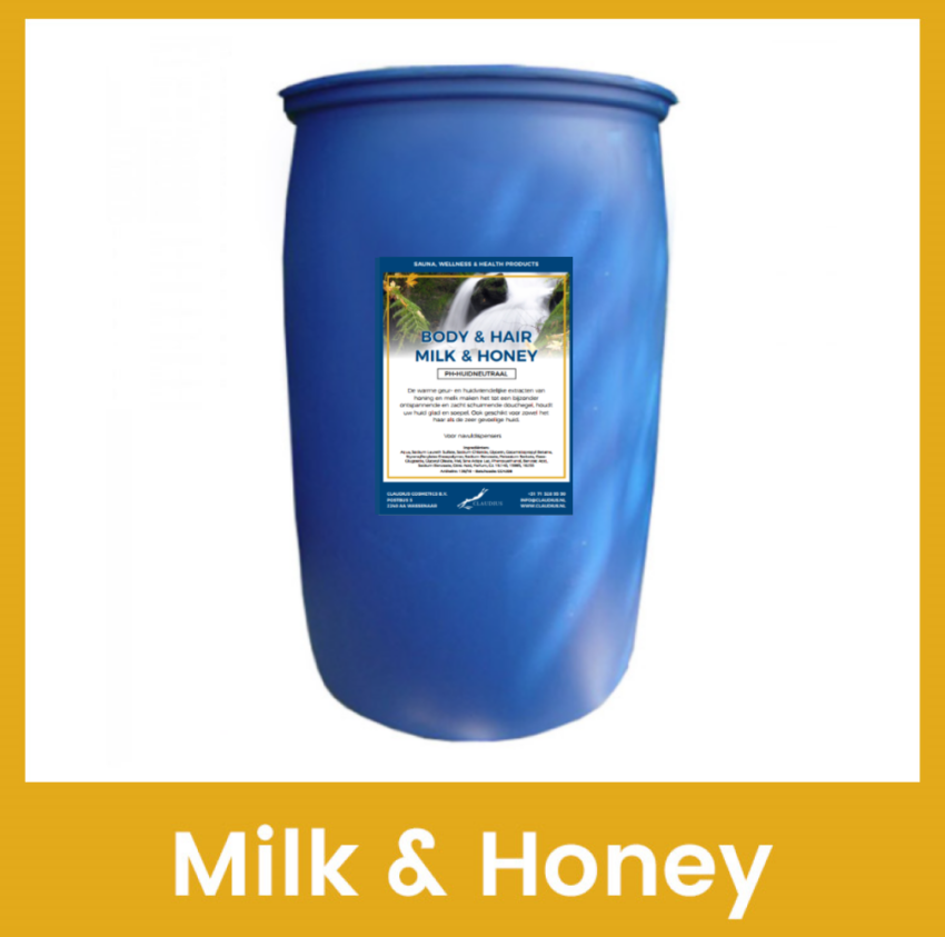 Body-en-Hair Milk-en-Honey 220 liter
