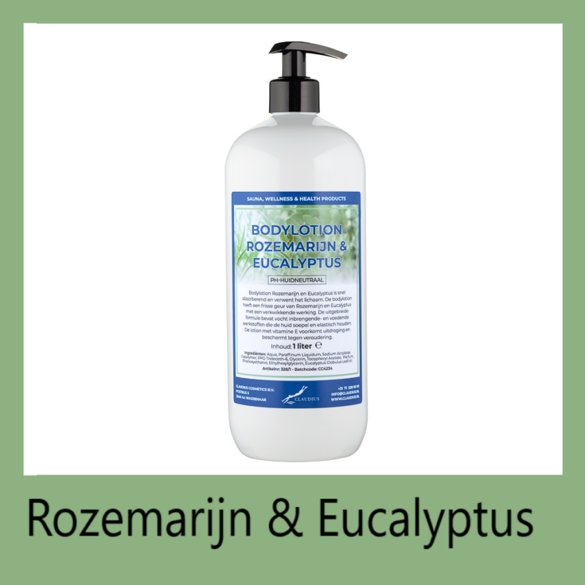 Bodylotion Rozemarijn & Eucalyptus 1 liter