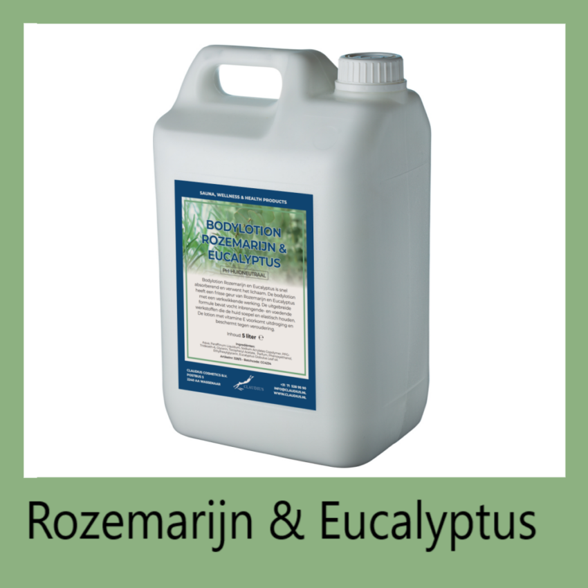 Bodylotion Rozemarijn & Eucalyptus 5 liter