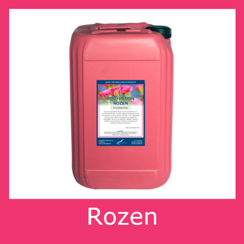 Bodylotion Rozen 25 liter