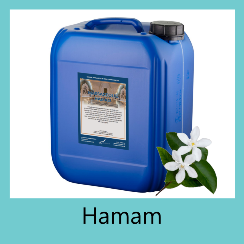 Massageolie Hamam 10 liter