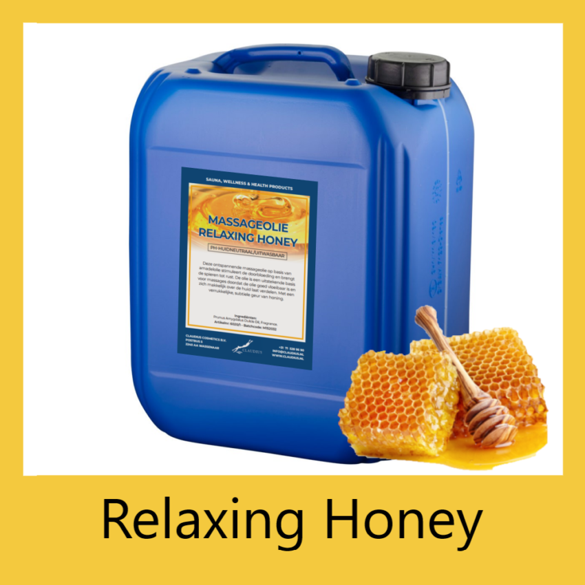 Massageolie Relaxing Honey 10 liter
