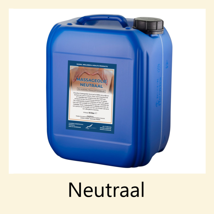 Neutraal 10 liter (blauw)