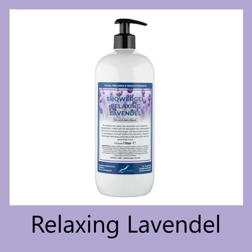 Relaxing Lavendel 1 liter met pomp