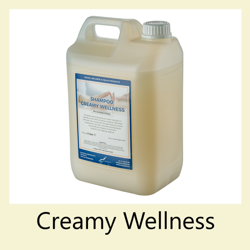 Shampoo Creamy Wellness 5 liter