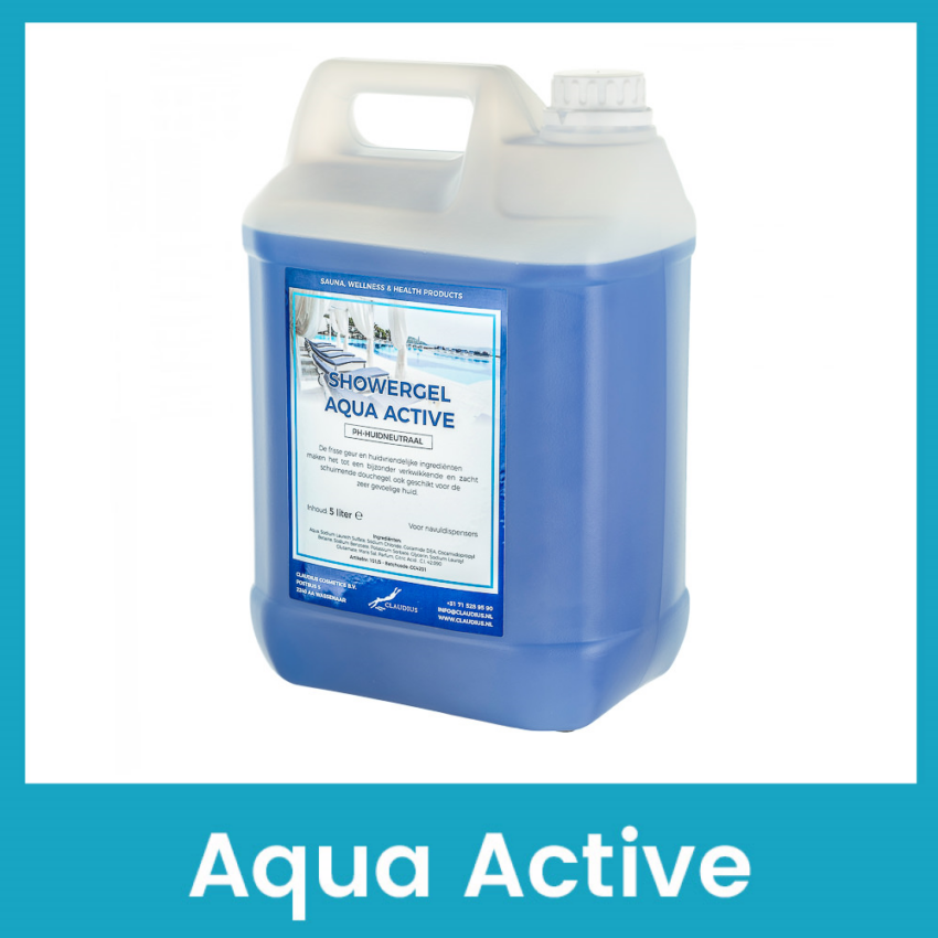Showergel Aqua Active 5 liter-