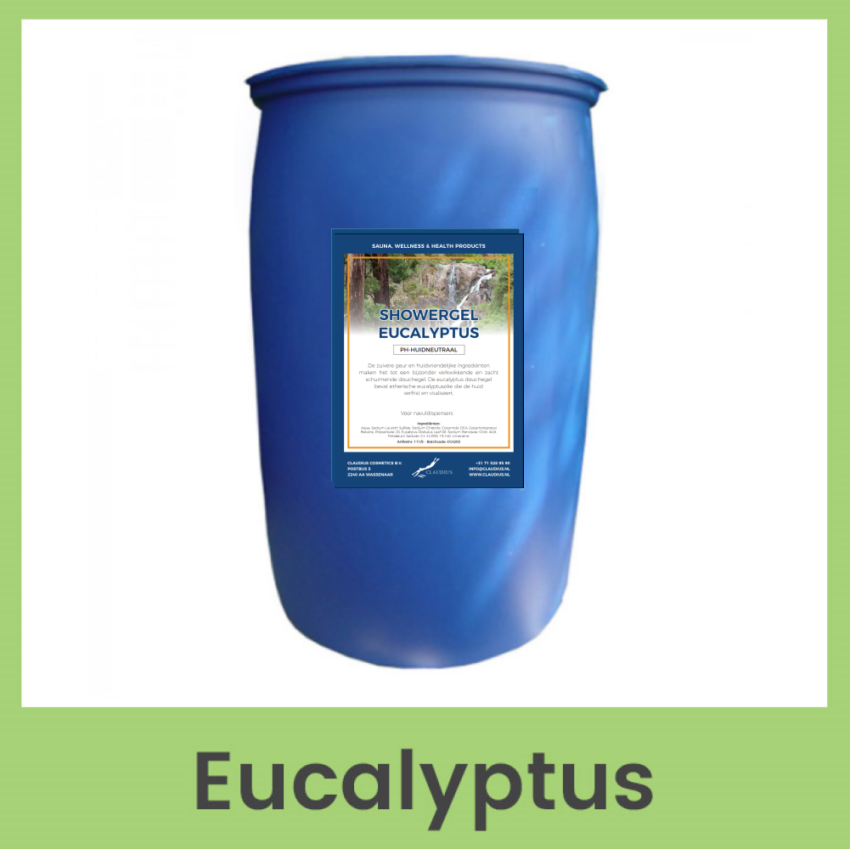 Showergel Eucalyptus 220 liter