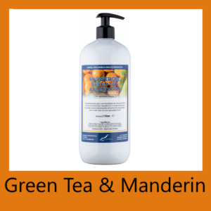 Claudius Showergel <br> Green Tea & Mandarin <br> 1 liter met pomp