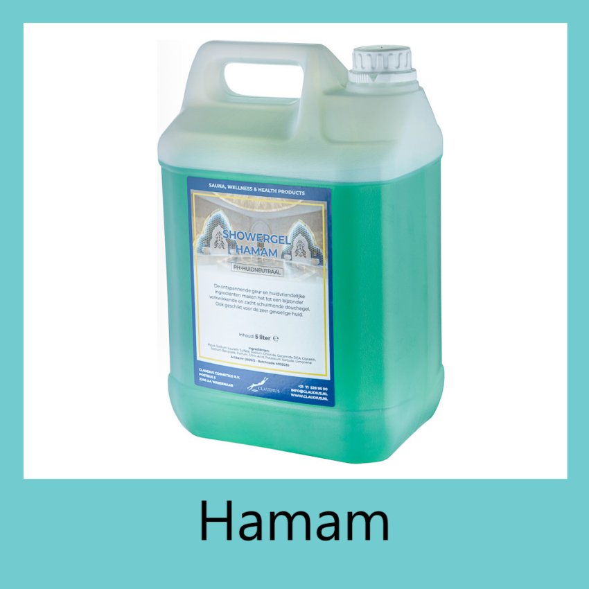 Showergel Hamam 5 liter