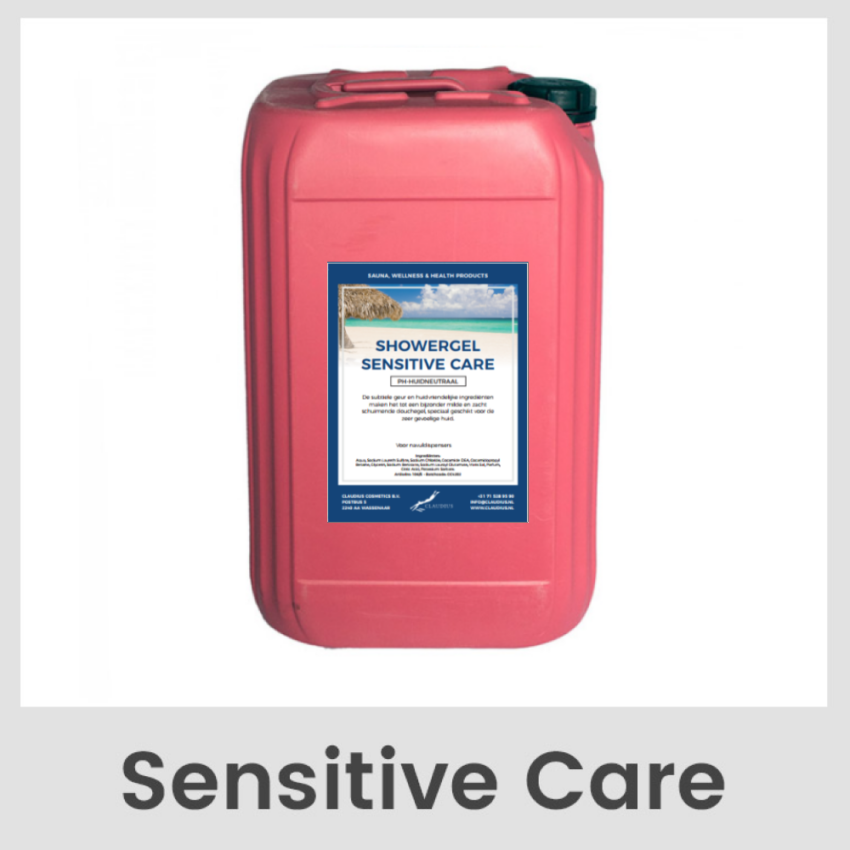 Showergel Sensitive Care 25 liter
