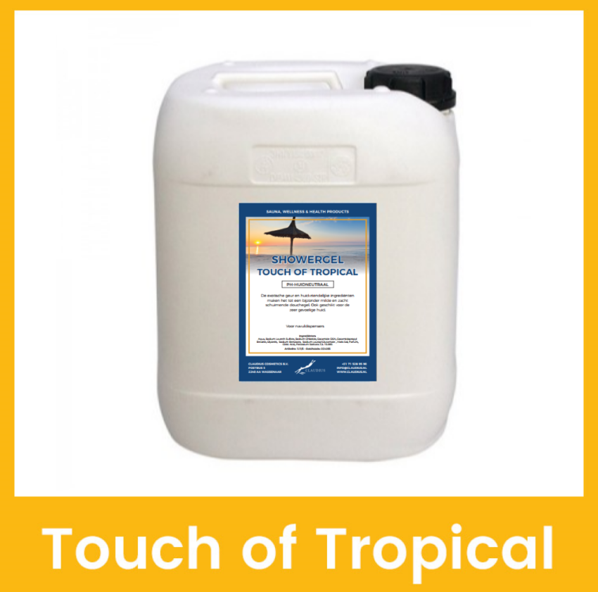 Showergel Touch of Tropical 10 liter