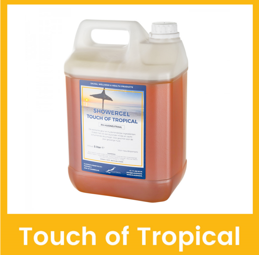 Showergel Touch of Tropical 5 liter