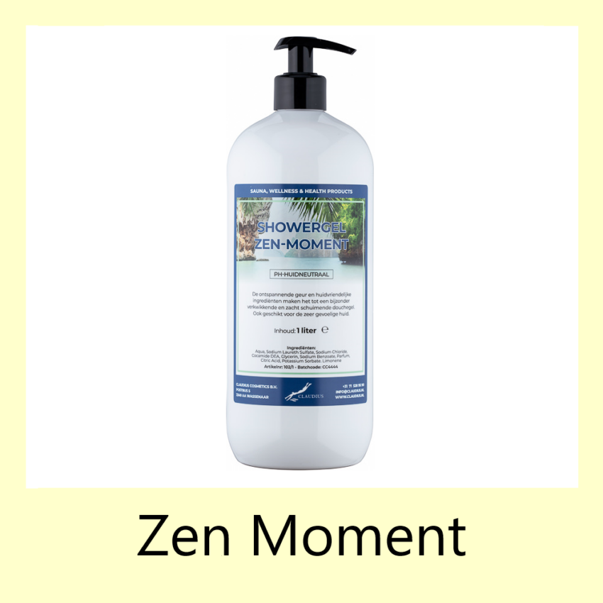 Showergel Zen Moment 1 liter met pomp