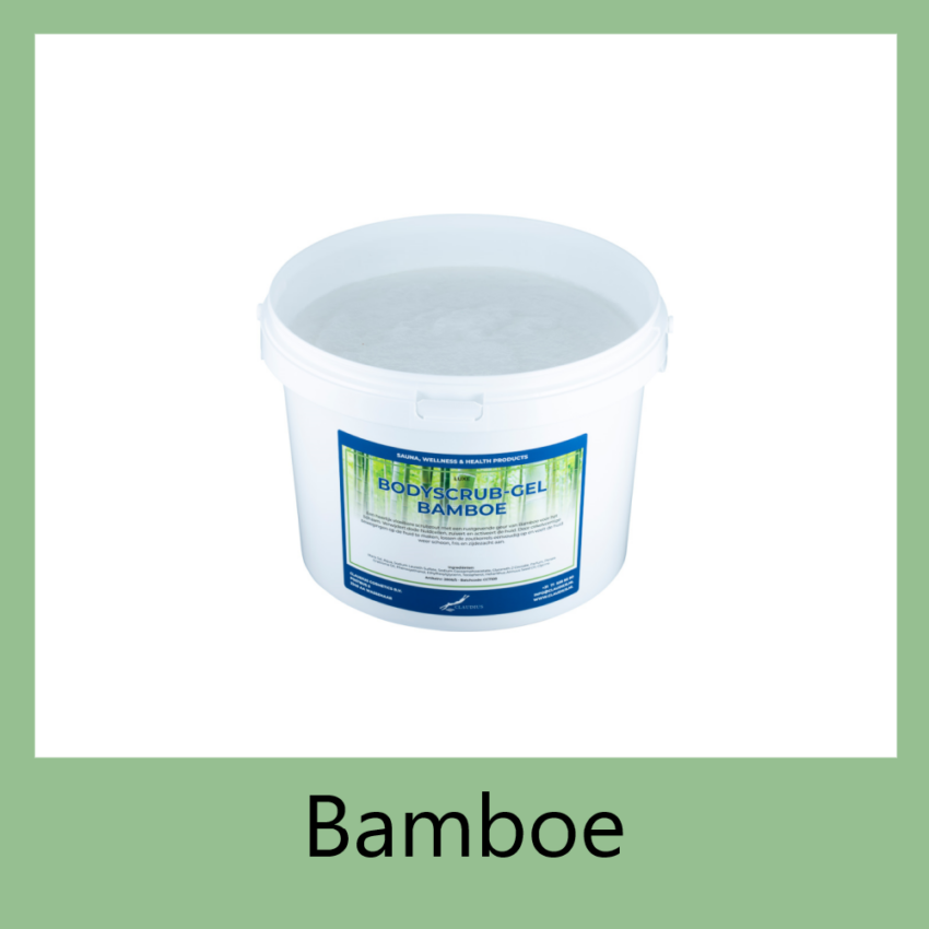 Bodyscrub-Gel Bamboe - 1 KG