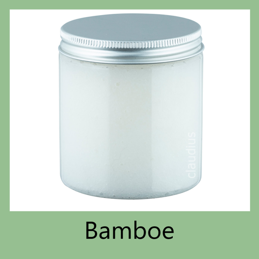 Bodyscrub-Gel Bamboe - alu deksel