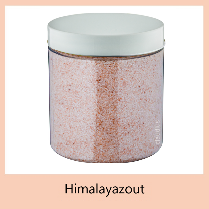 Himalayazout 300 gram - witte deksel met kader