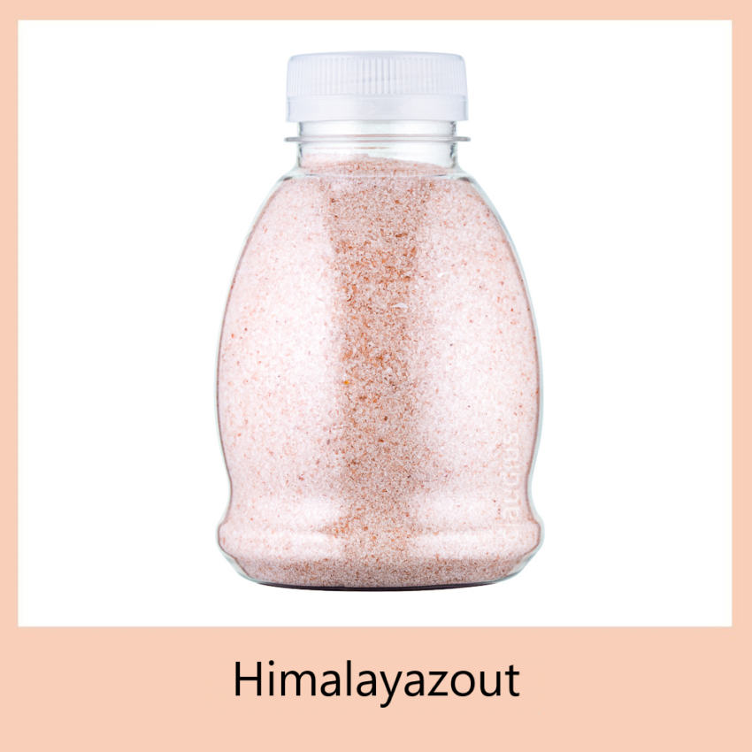 Himalayazout 375 gram - transparante deksel