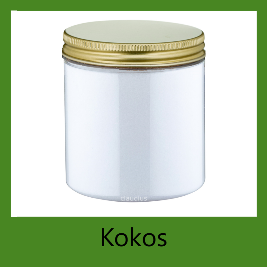 Kokos 300 gram - gouden deksel