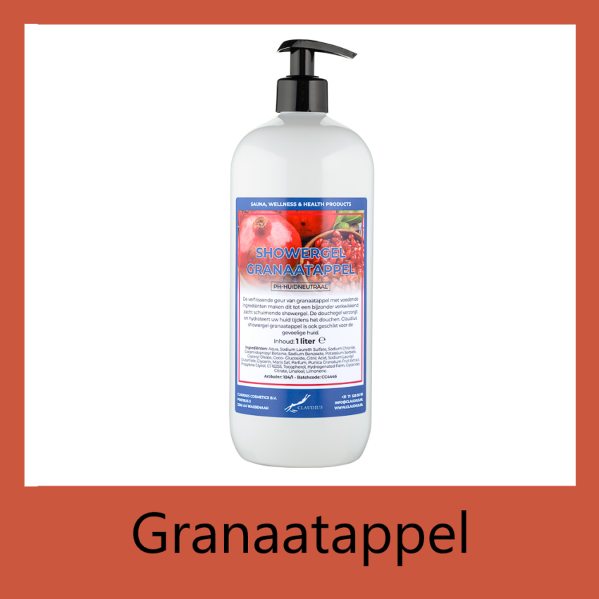 Granaatappel 1 liter met pomp