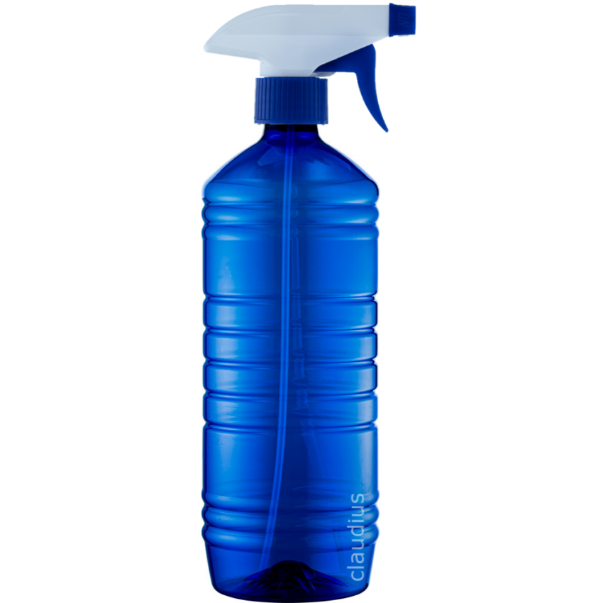 159.1 liter blauw met blauwe spraykop