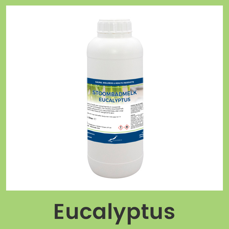 Stoombadmelk Eucalyptus 1 liter