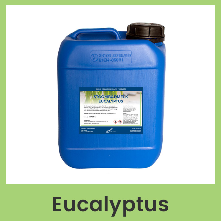 Stoombadmelk Eucalyptus 5 liter