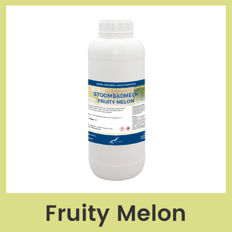 Stoombadmelk Fruity Melon 1 liter