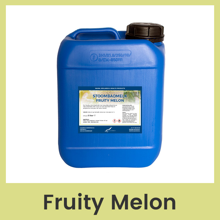 Stoombadmelk Fruity Melon 5 liter