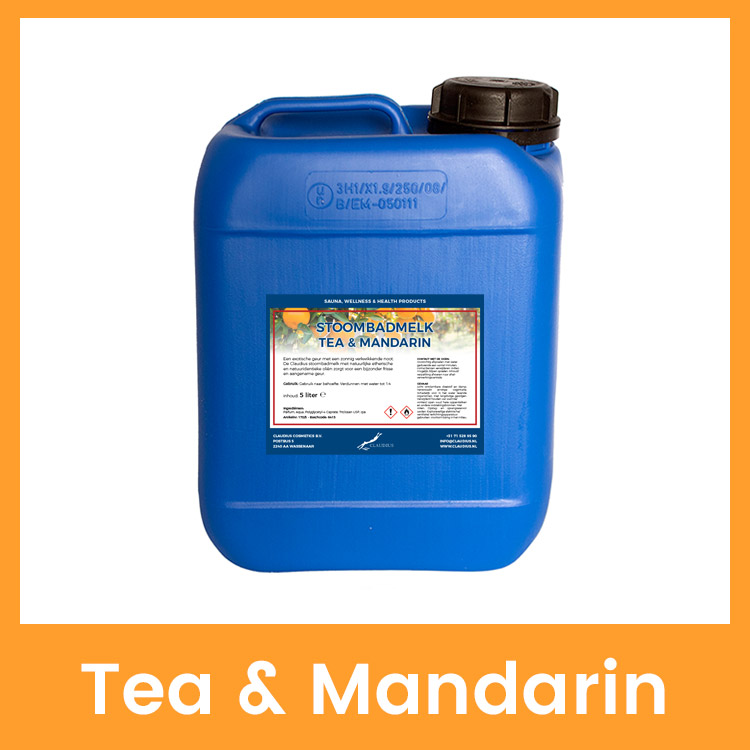 Stoombadmelk Tea & Manderin 5 liter