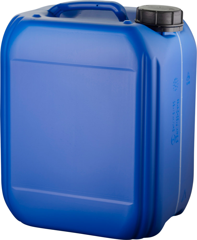 Jerrycan Liter Met Dop Blauw Met Zichtstreep Claudius Cosmetics