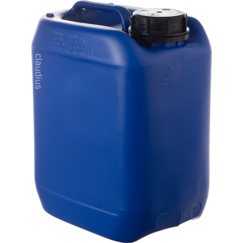 Jerrycan 5 Liter Met Dop Blauw Claudius Cosmetics Jerrycan 5 Liter Met Dop Blauw Claudius Cosmetics