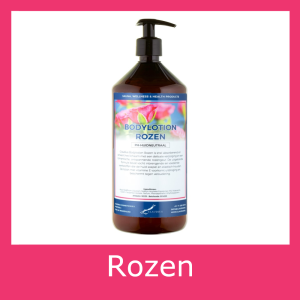 Claudius Bodylotion <br> Rozen<br> 1 liter met pomp