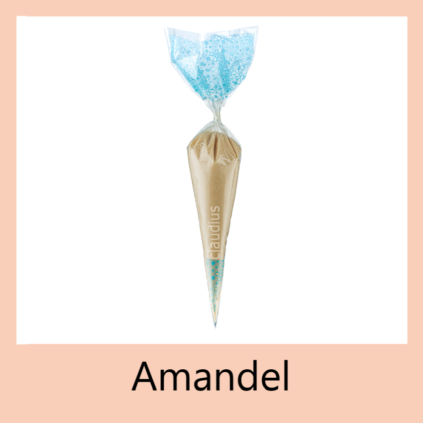 Amandel Puntzak 300 gram blauw