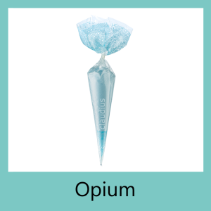 Scrubzout Opium <br> 300 gram in puntzak <br>Blauw<br> set van 6 stuks