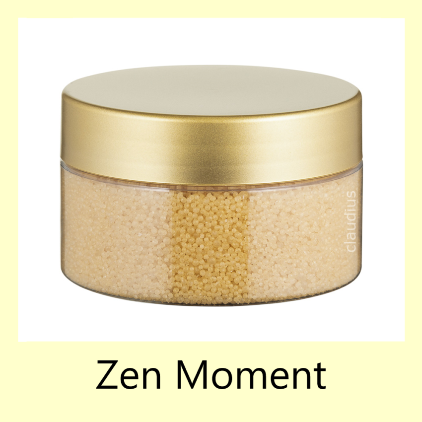 Badkaviaar 200 gram zen moment transparant met gouden deksel