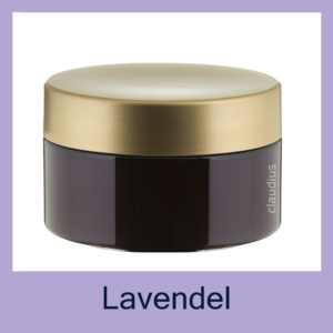 Badzout Lavendel <br> 300 gram <br> luxe gouden deksel