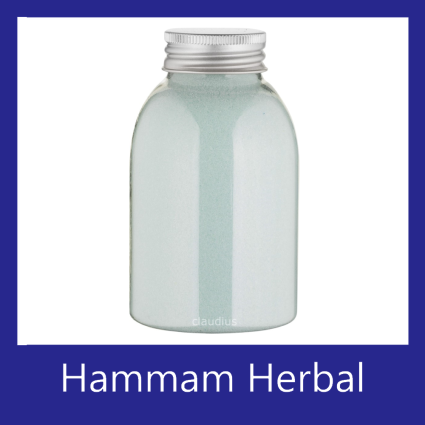 Hammam Herbal 300 transparant met alu dop