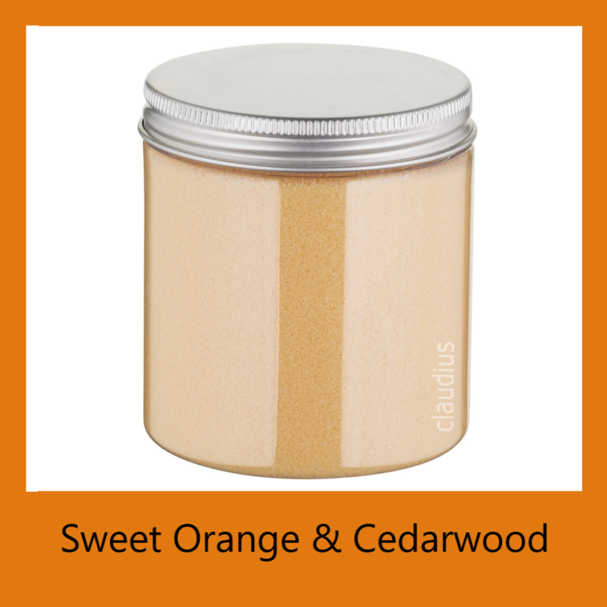 Sweet Orange & Cedarwood 300 aluminium deksel