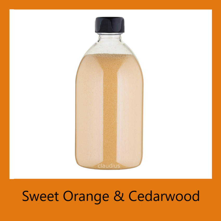 Sweet Orange & Cedarwood 650 zwart