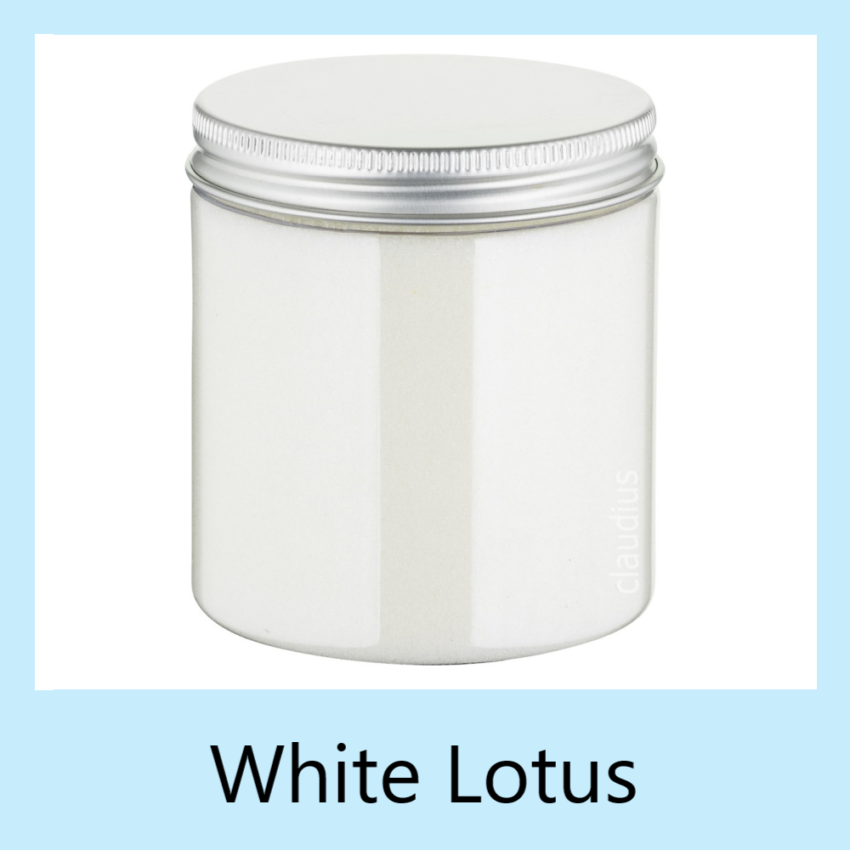 White Lotus 300 gram aluminium deksel