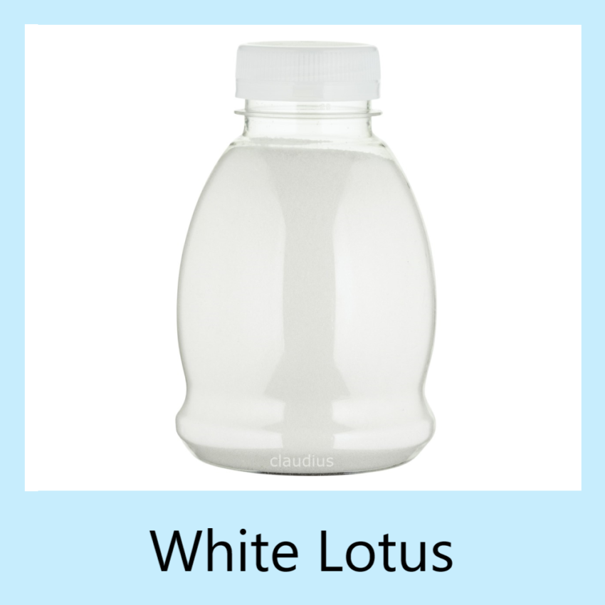 White Lotus 375 gram transparante dop