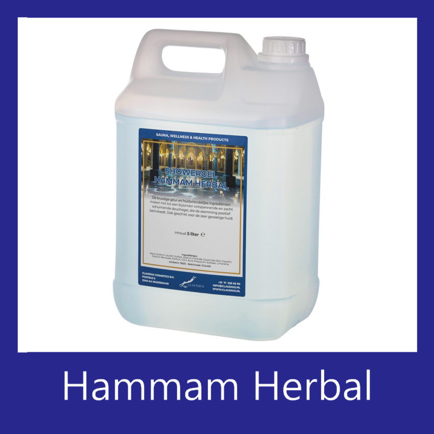 Showergel Hammam Herbal 5 liter