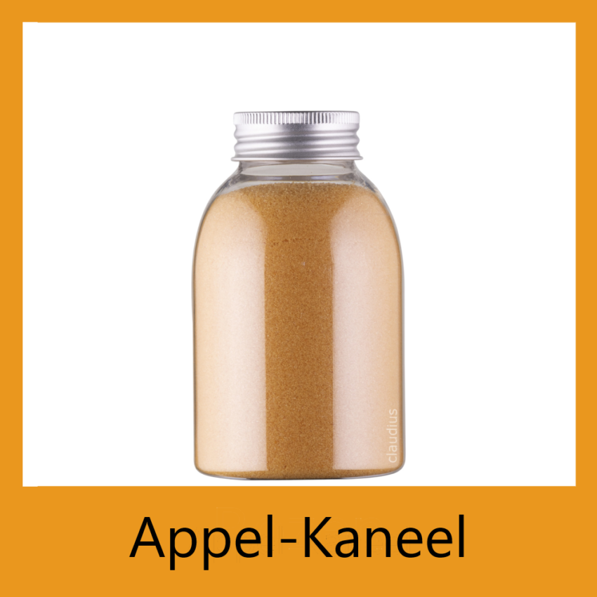 Appel-Kaneel 300 transparant alu dop